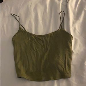 green bungee top